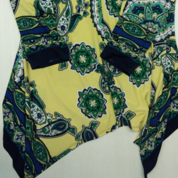 Melissa Paige V-Neck Blouse XL - Picture 4 of 7